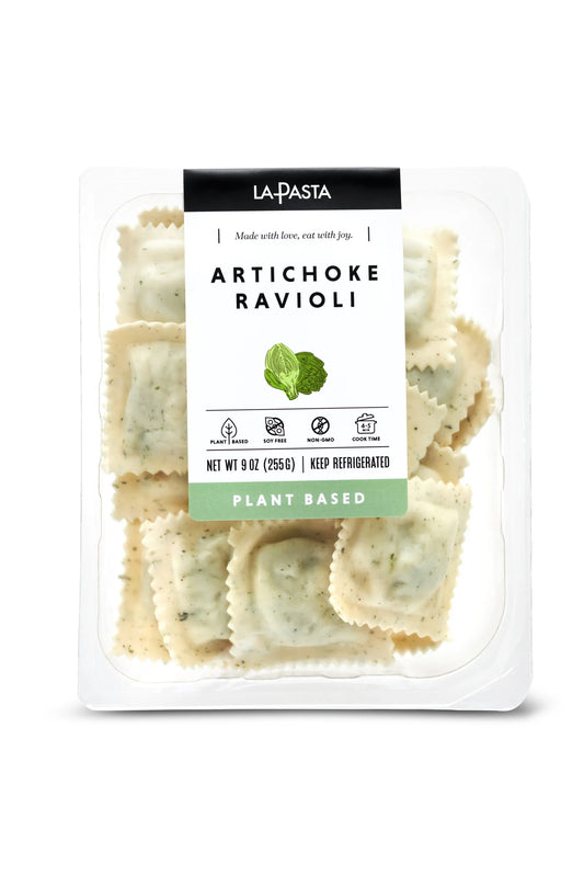 Plant-Based Fresh Artichoke Ravioli - 2 Pack - Each pack is 9oz