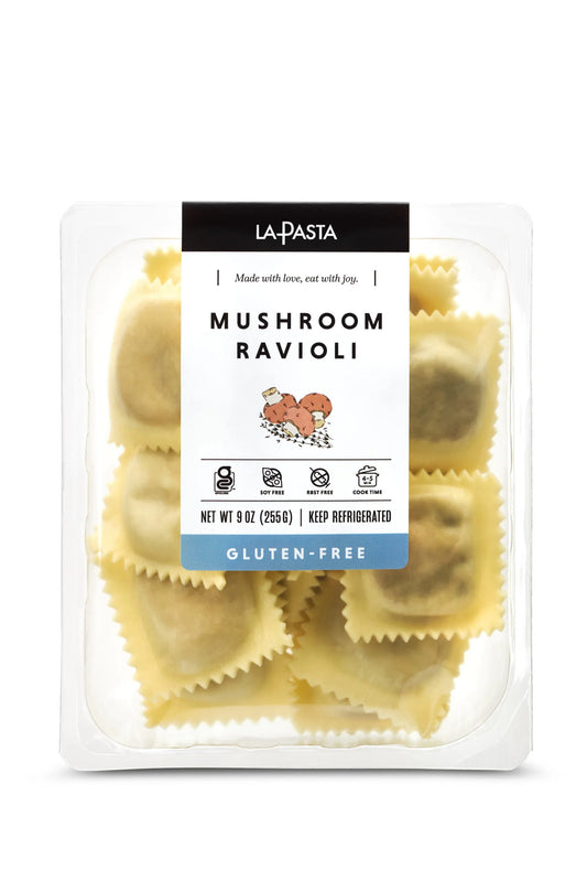 Gluten-Free Fresh Mushroom Ravioli - 2 Pack - Each pack is 9oz