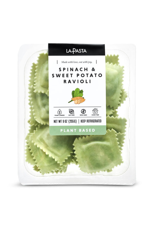 Plant-Based Fresh Spinach & Sweet Potato Ravioli - 2 Pack - Each pack is 9oz